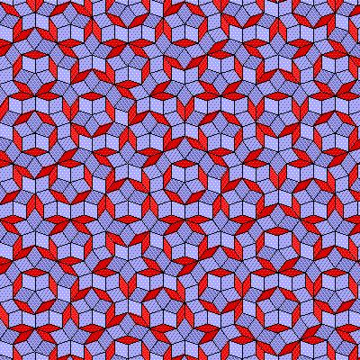 there is, it results in a lattice Hexagonal tiling