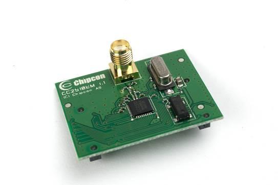 System-on-Chip debug plug-in module, a small plug-in module that should be used together with SmartRF 04EB when programming external target boards. SmartRF 04EB Evaluation Board.
