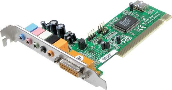 www.vivanco.com SOUND 6C PCI-M ctn qty. 10 EDP-No. 22862 6-channel PCI sound card for real surround sound.