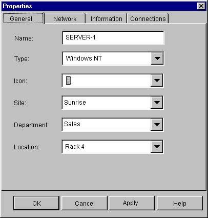 30 Virtual Console Installer and User Guide Figure 3.17: Server General Properties Tab 3. Type in the name of the server. Duplicate names are not allowed. 4. (Optional) Select the server type.