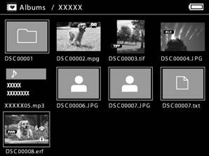 Chapter 3 Viewing and Playing Images, Audio, and Video After you have copied files from a memory card, you can view or play them in various ways.