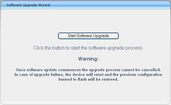 SIP User's Manual 3. Web-Based Management To load files using the Software Upgrade Wizard: 1.