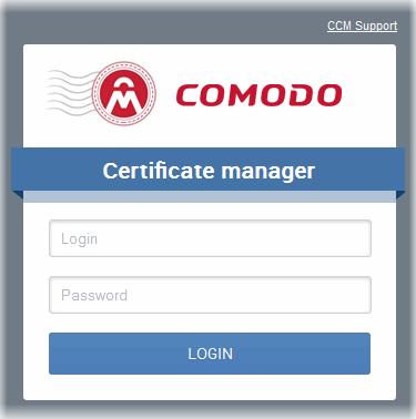 Comodo Certificate Manager - Quick Start Guide This tutorial briefly explains how an administrator can setup Comodo Certificate Manager then issue and manage SSL, Client, Code Signing and Device