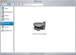 b Double-click the HP All-in-One Installer icon.