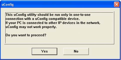2. uconfig Utility uconfig is a feature that provides the ability to directly access the CPE without the need to know absolutely its IP address.