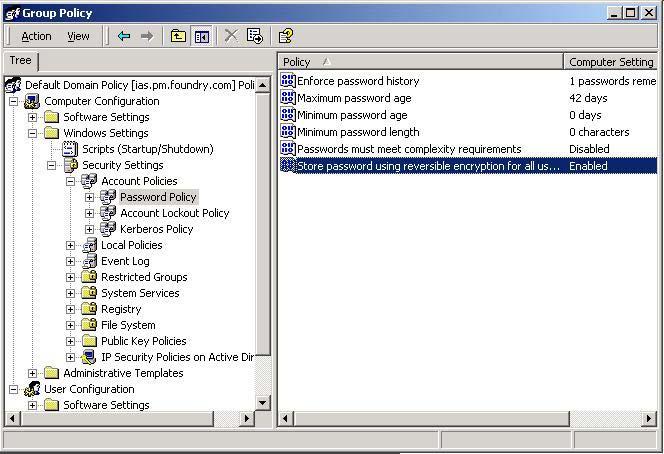 Properties. From the Properties screen, select the Group Policy tab.