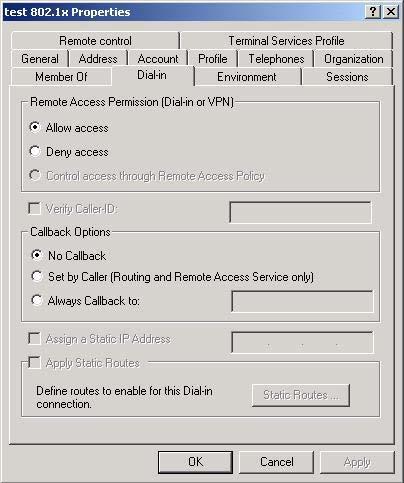 Step 10: Create the Active Directory User Accounts that will be used by each user to authenticate to the network.