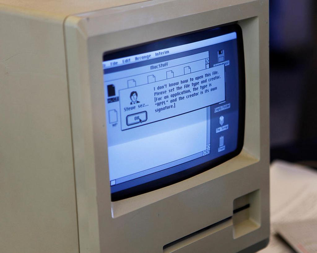 A prototype Macintosh 128K