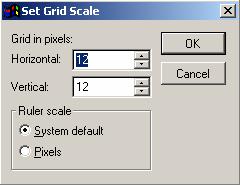 Snap to Grid: When this function is turned on (indicated with a checkmark in front of it), objects can only move in fixed increments (see the next item for the scale of those increments).
