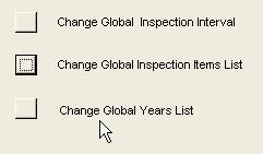 File Setup: Click on Change Global Inspections Items list Equipment Type You can add equipment types on the fly by typing into the dropdown list for ex.