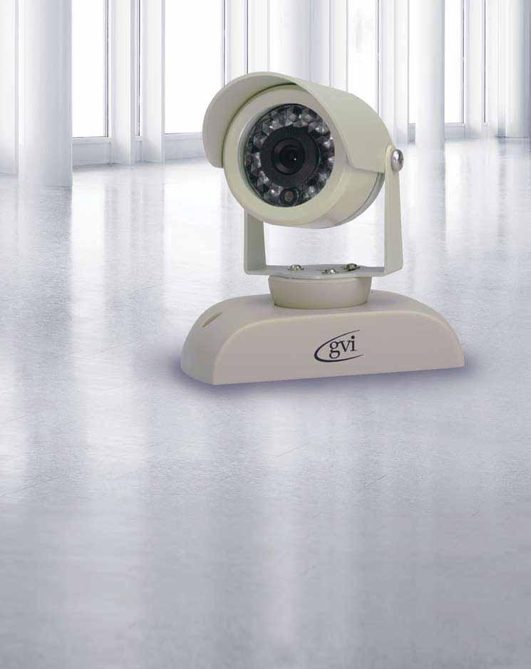 GV-CLRIR 1/4 Color, Weather Resistant, Bullet IR Camera Digital Video Security System Technology The GVI Series of bullet cameras are designed for both indoor and outdoor applications where small,