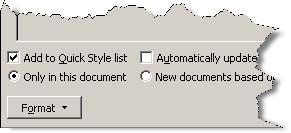 With the Styles window open, highlight text in your document, and select the Styles that you