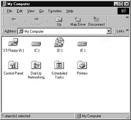 MS Windows 98 Izgled desktopa može se mijenjati, dodavanjem novih ikona ili brisanjem postojećih.
