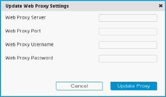 Editing the web proxy settings Proxy settings must be maintained to enable an HP ProLiant server to continue to send Insight Remote Support data to HP.