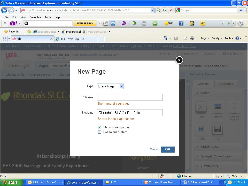 Adding Signature Assignment Create a Hidden Page: Click on Page and Click Add Page.