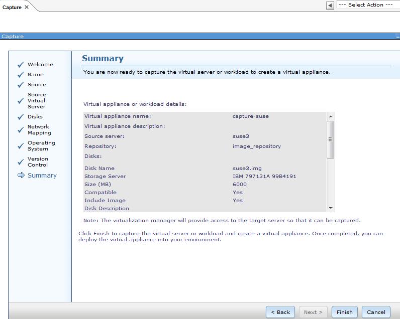 20.In the Summary page, review the summary information of the virtual appliance, as shown in Figure 3-87.