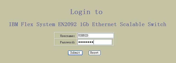 4. Copy into a web browser the IP address that is listed in the Current IP Configuration section of the wizard. A login window opens, as shown in Figure 2-33.