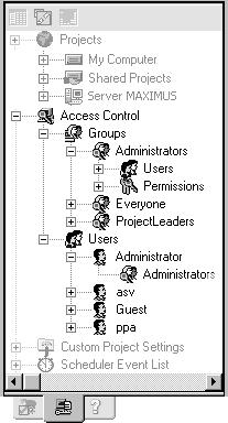 4 Access Control Access Control is Proficy Change Management s security tool. With Access Control, you can: Organize users into groups.