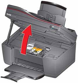 Replacing ink cartridges KODAK HERO 2.2 All-in-One Printer Your printer uses black and color ink cartridges.