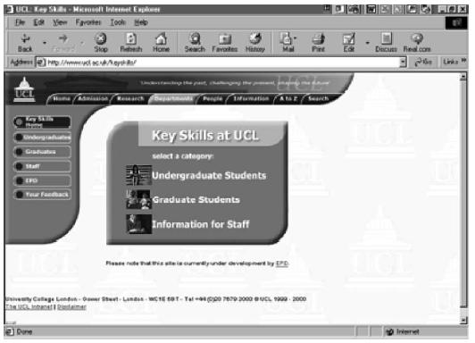 UCL Key Skills Model (2) Fig.