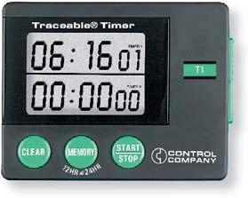 for repetitive quality control tests and requirements Features: count up/down, time in/out, memories, / hour clock Each channel s memory feature