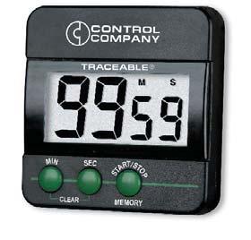 Timing Capacity Resolution Accuracy Channels 00 minutes, seconds second Traceable M/S Timer Jumbo-digit, light