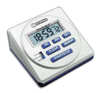 Timer/Stopwatch Lab partner delivers multiple functions for routine, everyday timing needs Features: count up/down,