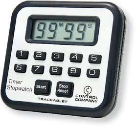 Numbered, quick-set keys make programming this multi-purpose timer a breeze Features: count up/down, time-out, alarm