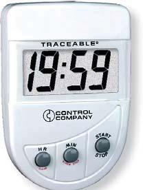 Timing Capacity Resolution Accuracy Channels 0 0 hours to minute minute Traceable Visual Alarm Timer (m) Automatic memory