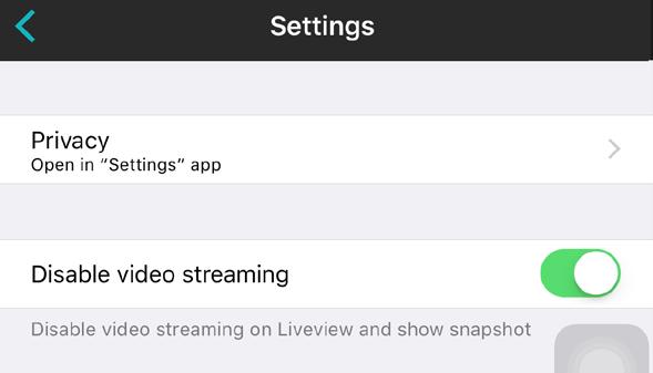 You can still acquire a live view streaming when you double-tap on a view cell for a full view.