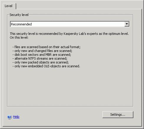 74 Kaspersky Anti-Virus 6.0 for Windows Servers Enterprise Edition Figure 19.