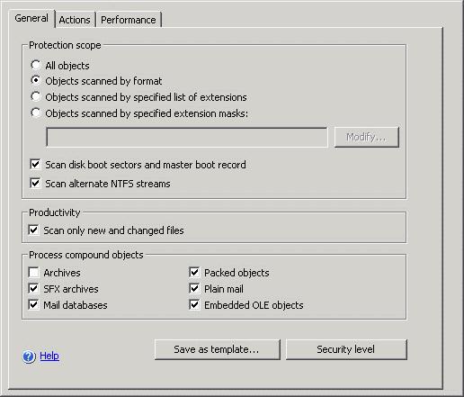 76 Kaspersky Anti-Virus 6.0 for Windows Servers Enterprise Edition Figure 20.