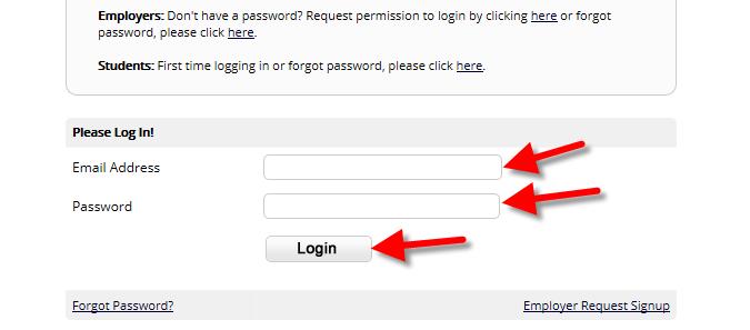 Enter your Email Address and Password then click