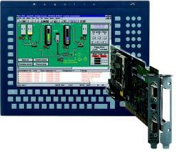 2 With its modular design, especially adapted for harsh environments, the Modular ipc offers a wide choice of: b IP 65 front panels: color TFT LCD 12" or 15" screen, with or without touch screen