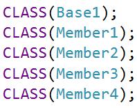 First, let s grok the macro used to define classes in the program C14:Order.