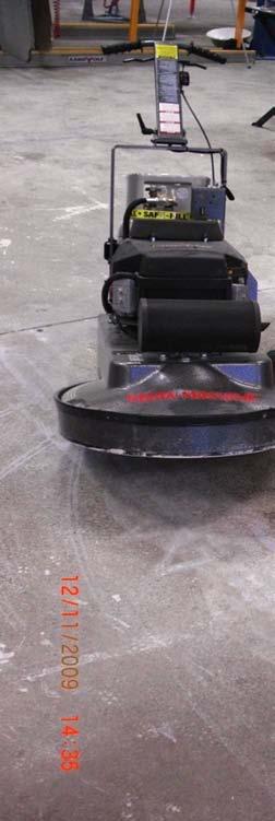 20 HIGH SPEED PROPANE BURNISHER CONCRETE SYSTEM This is the only Diamond Impregnated Pad System in the market which can