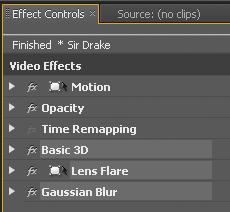 Creating custom presets Adobe Premiere Pro allows you to save your favorite effect settings to your own custom preset so you don t have to re-create the settings every time.