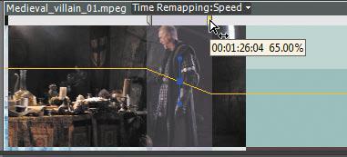 The slow-motion, reverse-motion, and time-remapping features in Adobe
