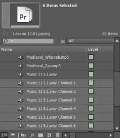 That creates six links, one for each channel (it does not create six new audio files). Using Breakout to Mono lets you edit individual channels of a stereo or 5.1 clip.
