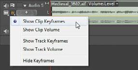 Adjusting audio volume You might want to decrease or increase the volume of an entire clip or parts of a clip.