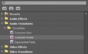 Adjusting audio in the Effect Controls panel The Audio fixed effect works like any other effect in that you can use keyframes to change audio over time.