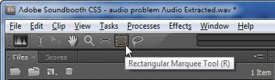Note: A common mistake is to reduce noise selections to the maximum ( 96 db) to remove them completely.