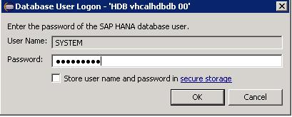 4) Log on as: User Name: SYSTEM Password: Master