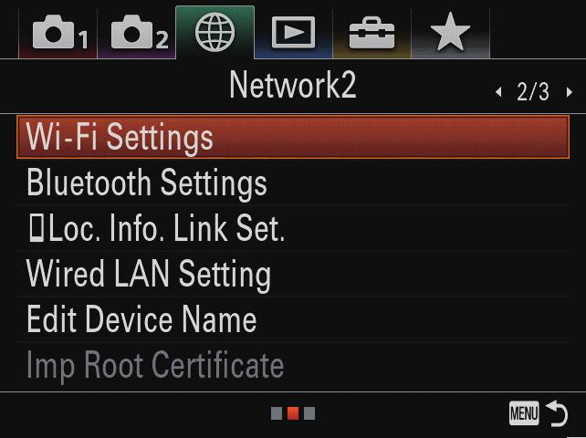 Transfer images to an FTP server after connecting the camera to a network via LAN