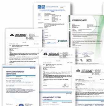 Certifications RoHS 2011/65/EU Manufacturing plants