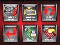 Use the following steps to save the stock ECU