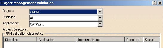 Checking a PRM File for Errors This task shows how you can check a project resource management (PRM) file for certain errors.