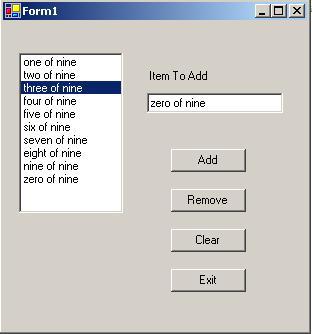Finalized GUI 1. Select an item 2.