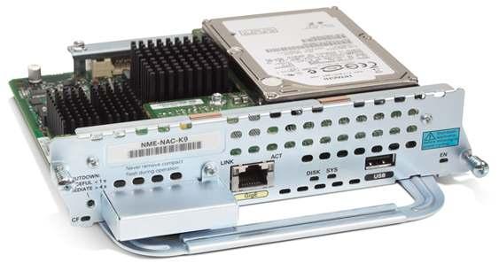 Cisco NAC Network Module for Integrated Services Routers The Cisco NAC Network Module for Integrated Services Routers (NME-NAC-K9) brings the feature-rich Cisco NAC Appliance Server capabilities to