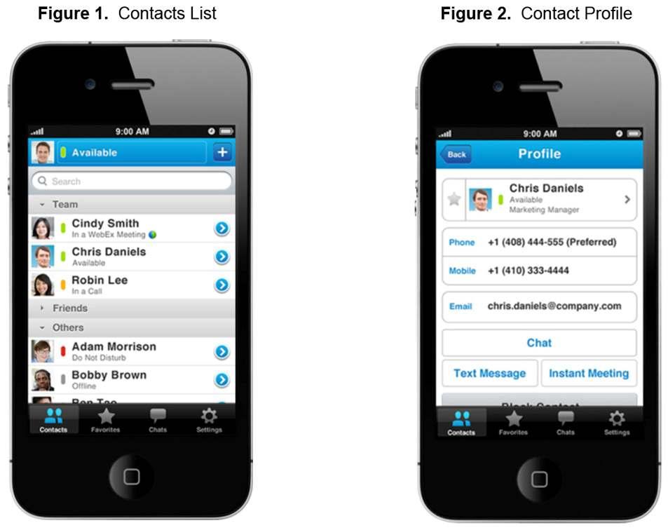 Data Sheet Cisco Jabber IM for iphone Cisco Collaboration Solutions improve team and customer experiences to help organizations encourage innovation and improve decision making while building trust